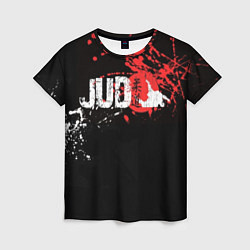 Футболка женская Judo Blood, цвет: 3D-принт