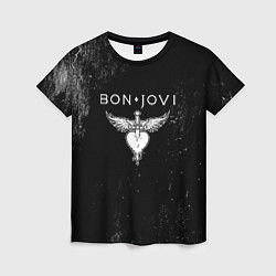 Футболка женская Bon Jovi, цвет: 3D-принт