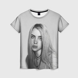 Футболка женская BILLIE EILISH, цвет: 3D-принт