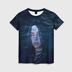 Футболка женская Billie Eilish: Ocean Eyes, цвет: 3D-принт