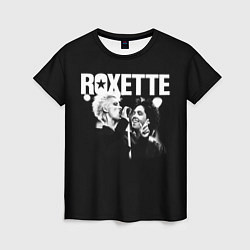 Футболка женская Roxette, цвет: 3D-принт