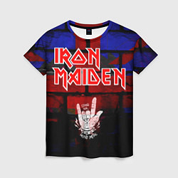 Футболка женская Iron Maiden, цвет: 3D-принт