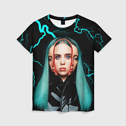 Футболка женская BILLIE EILISH, цвет: 3D-принт