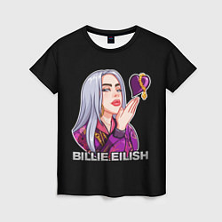 Футболка женская BILLIE EILISH, цвет: 3D-принт