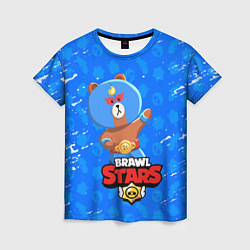 Футболка женская BRAWL STARS EL BROWN, цвет: 3D-принт