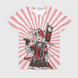 Женская футболка Убийца розового солнца