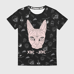 Футболка женская КИС-КИС, цвет: 3D-принт