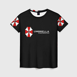 Футболка женская Umbrella Corporation, цвет: 3D-принт