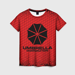 Футболка женская Umbrella Corporation, цвет: 3D-принт