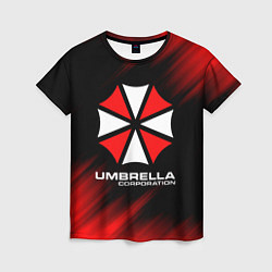 Футболка женская Umbrella Corporation, цвет: 3D-принт