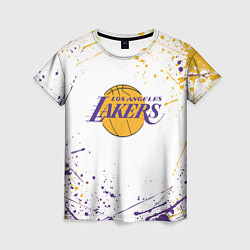 Футболка женская LA LAKERS, цвет: 3D-принт