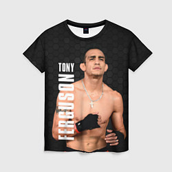 Футболка женская EL CUCUY Tony Ferguson, цвет: 3D-принт