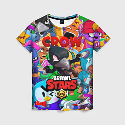 Женская футболка BRAWL STARS CROW