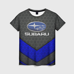 Женская футболка SUBARU