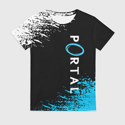 Футболка женская PORTAL, цвет: 3D-принт