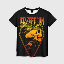 Футболка женская Led Zeppelin, цвет: 3D-принт