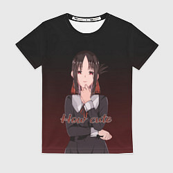 Футболка женская Kaguya - How cute, цвет: 3D-принт