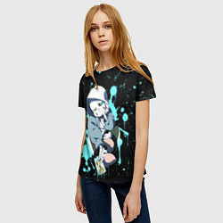 Футболка женская UNDERTALE, цвет: 3D-принт — фото 2