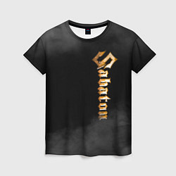 Женская футболка SABATON