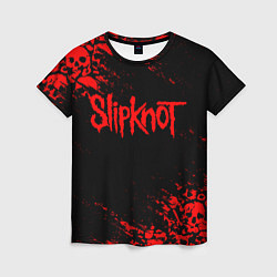 Футболка женская SLIPKNOT, цвет: 3D-принт