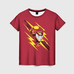 Футболка женская The Flash, цвет: 3D-принт
