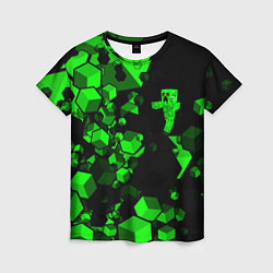 Женская футболка MINECRAFT CREEPER