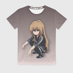 Футболка женская Аниме, цвет: 3D-принт