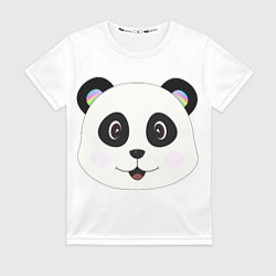 Женская футболка Panda