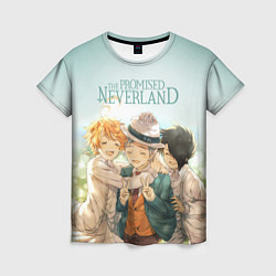 Футболка женская The Promised Neverland, цвет: 3D-принт