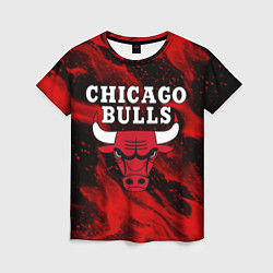 Женская футболка CHICAGO BULLS