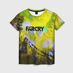 Футболка женская FARCRY4, цвет: 3D-принт