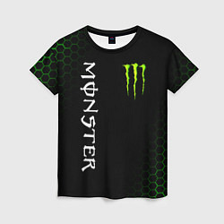 Футболка женская MONSTER ENERGY, цвет: 3D-принт