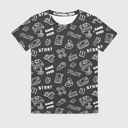 Женская футболка Video game