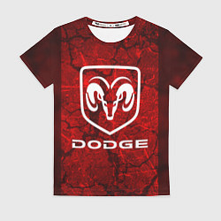 Женская футболка DODGE