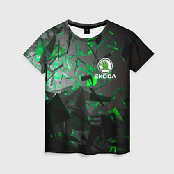 Женская футболка SKODA