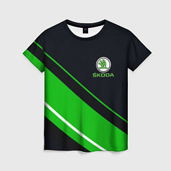 Женская футболка SKODA