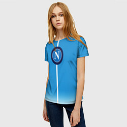 Футболка женская Наполи, цвет: 3D-принт — фото 2