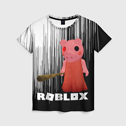 Футболка женская Roblox Piggy, цвет: 3D-принт