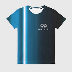 Футболка женская INFINITI, цвет: 3D-принт