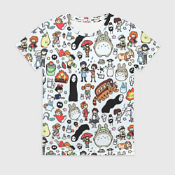 Женская футболка Тоторо