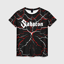 Футболка женская Sabaton, цвет: 3D-принт