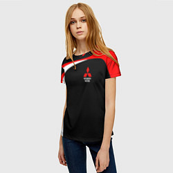 Футболка женская EVO Racer uniform, цвет: 3D-принт — фото 2