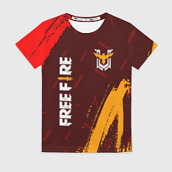Футболка женская FREE FIRE ФРИ ФАЕР, цвет: 3D-принт