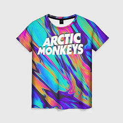 Футболка женская ARCTIC MONKEYS, цвет: 3D-принт