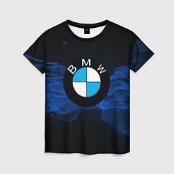 Футболка женская BMW, цвет: 3D-принт