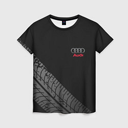 Женская футболка AUDI