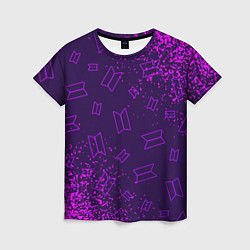 Женская футболка BTS БТС