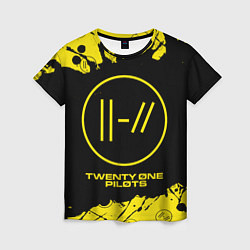 Футболка женская TWENTY ONE PILOTS 21 PILOTS, цвет: 3D-принт