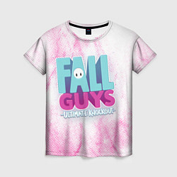 Футболка женская Fall Guys, цвет: 3D-принт