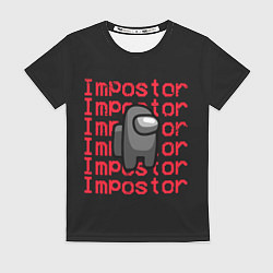 Футболка женская Among Us, цвет: 3D-принт